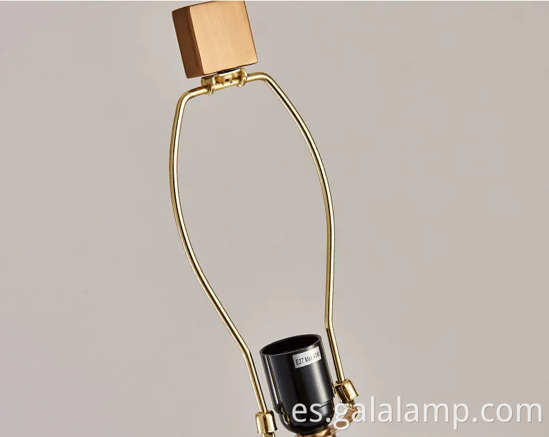 Elegante lámpara de mesa de mármol para la sala de estar y la decoración de la habitación